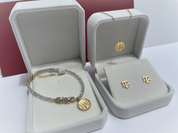 Texas Aggies Gift set A&M College Jewelry