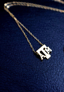 Texas A&M University Logo Necklace - JEWLCO